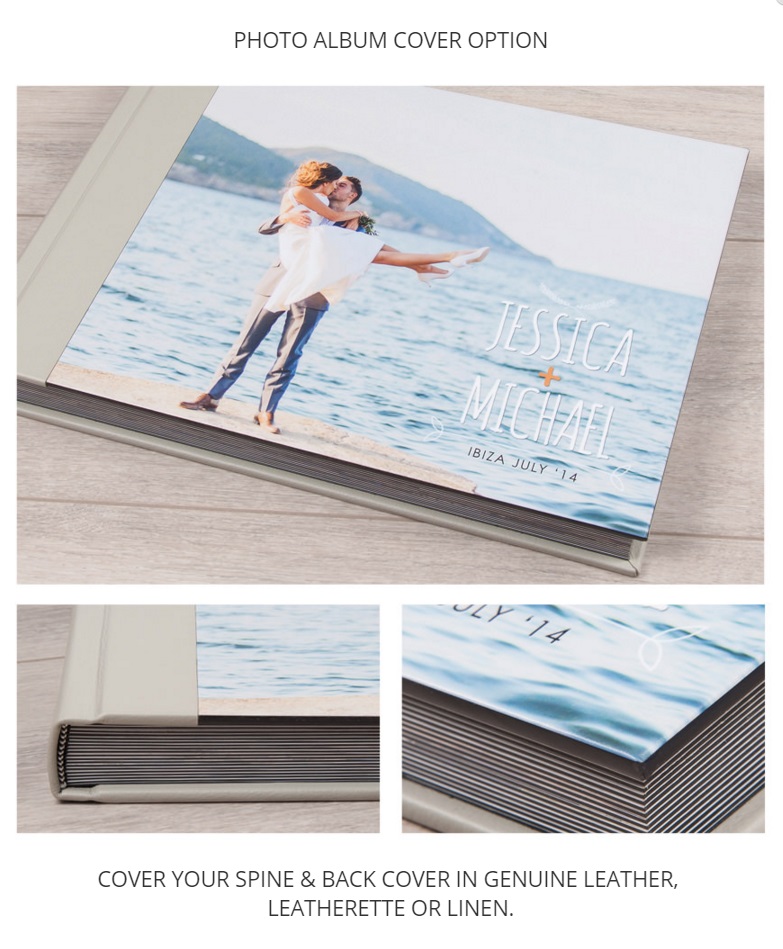 Photo Cover Classic Album Detail 3 Chris Fossey Photography