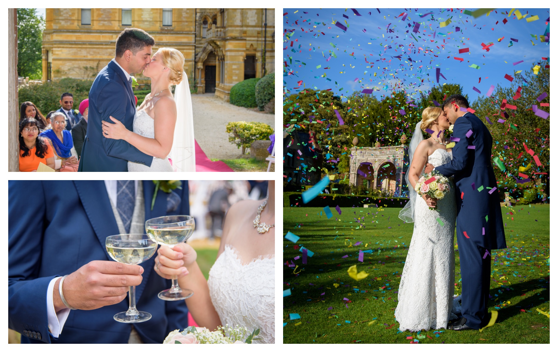 Ettington Park Warwickshire Photography Gurdeep Kate by Stratford Photographer Chris Fossey 4