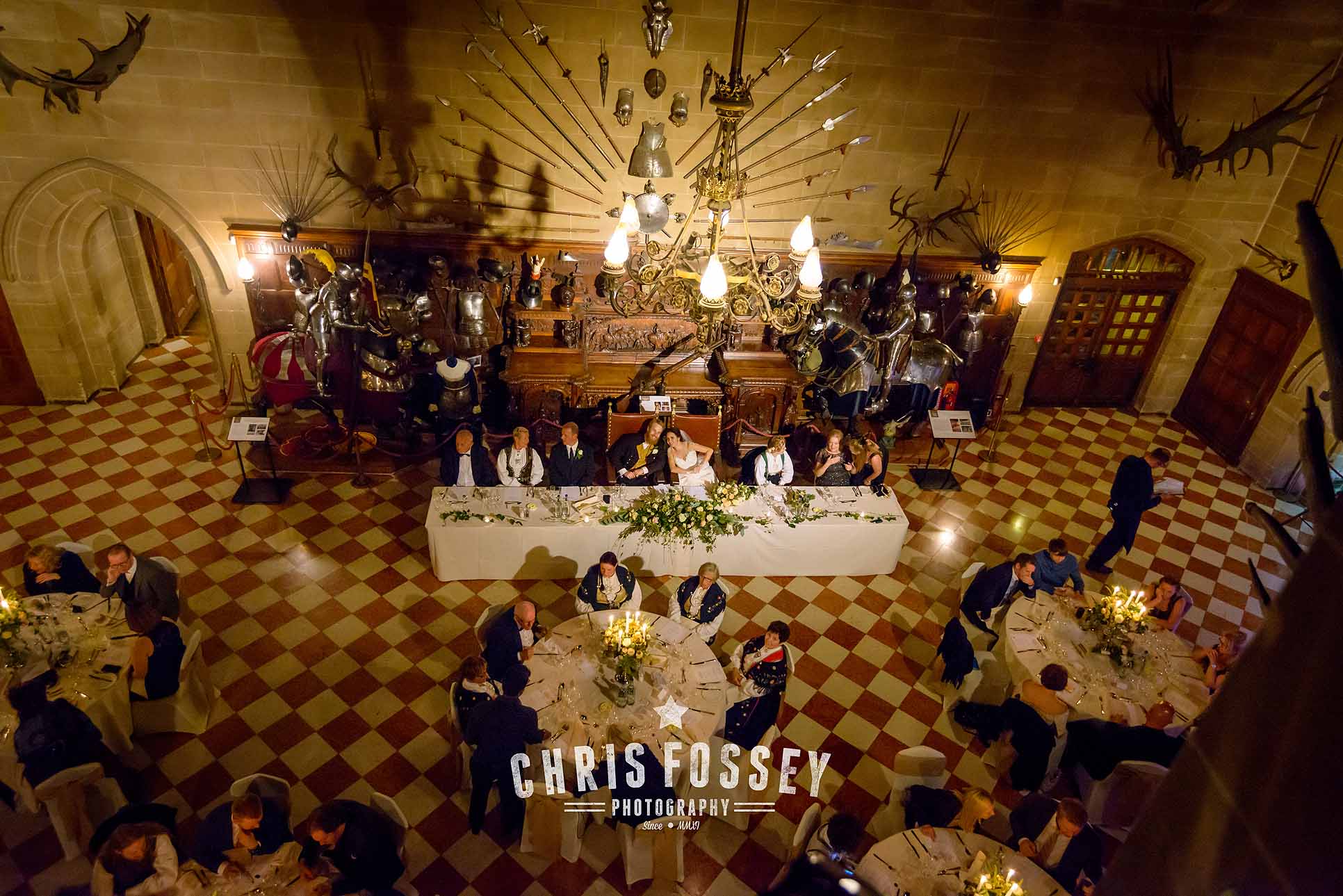 Warwick Castle Wedding Photography by Chris Fossey Photography