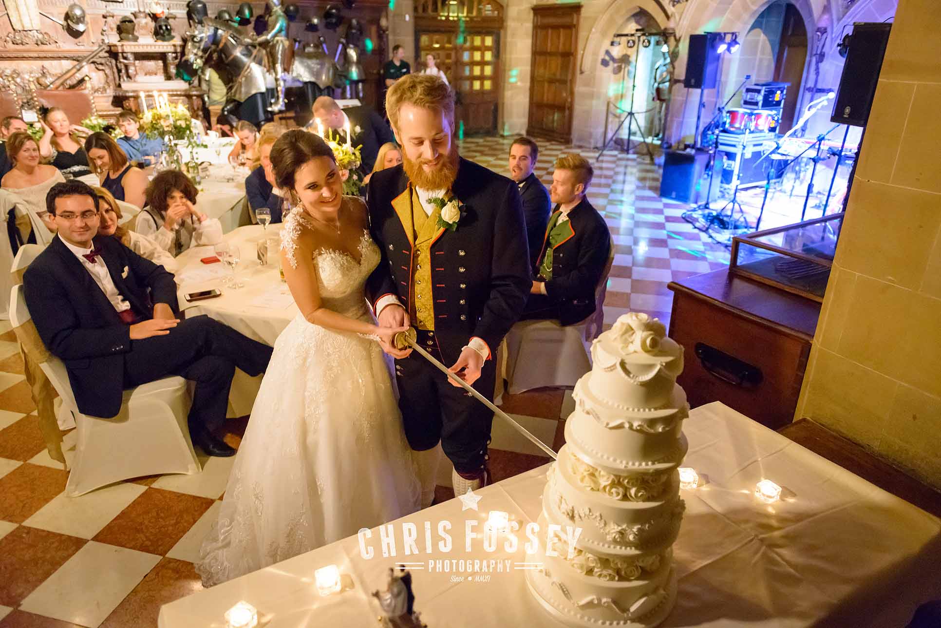 Warwick Castle Wedding Photography by Chris Fossey Photography