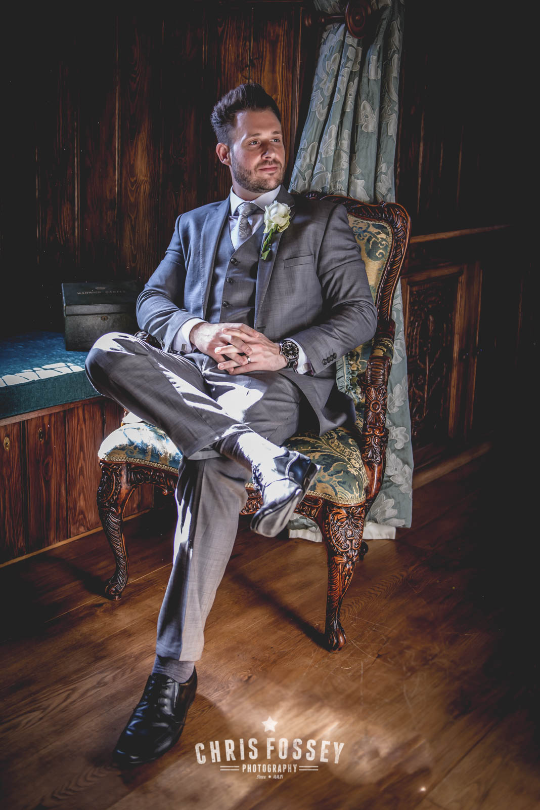 Warwick Castle Wedding Photographer by Chris Fossey Photography