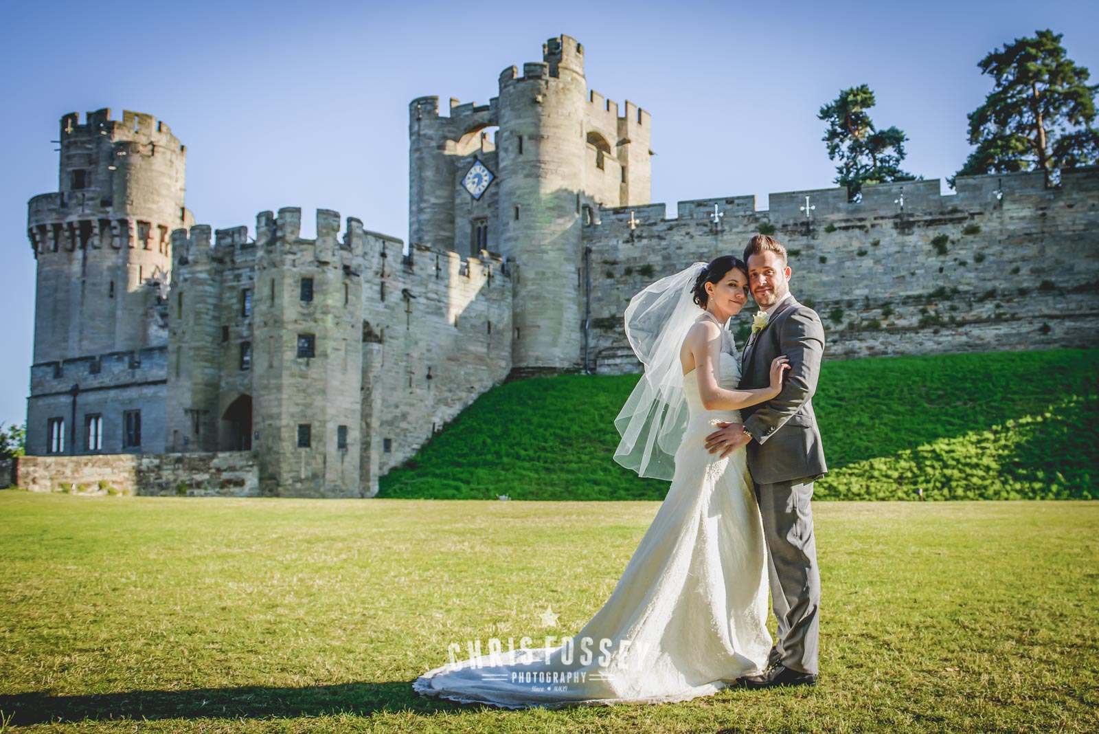Warwick Castle Wedding Photographer by Chris Fossey Photography