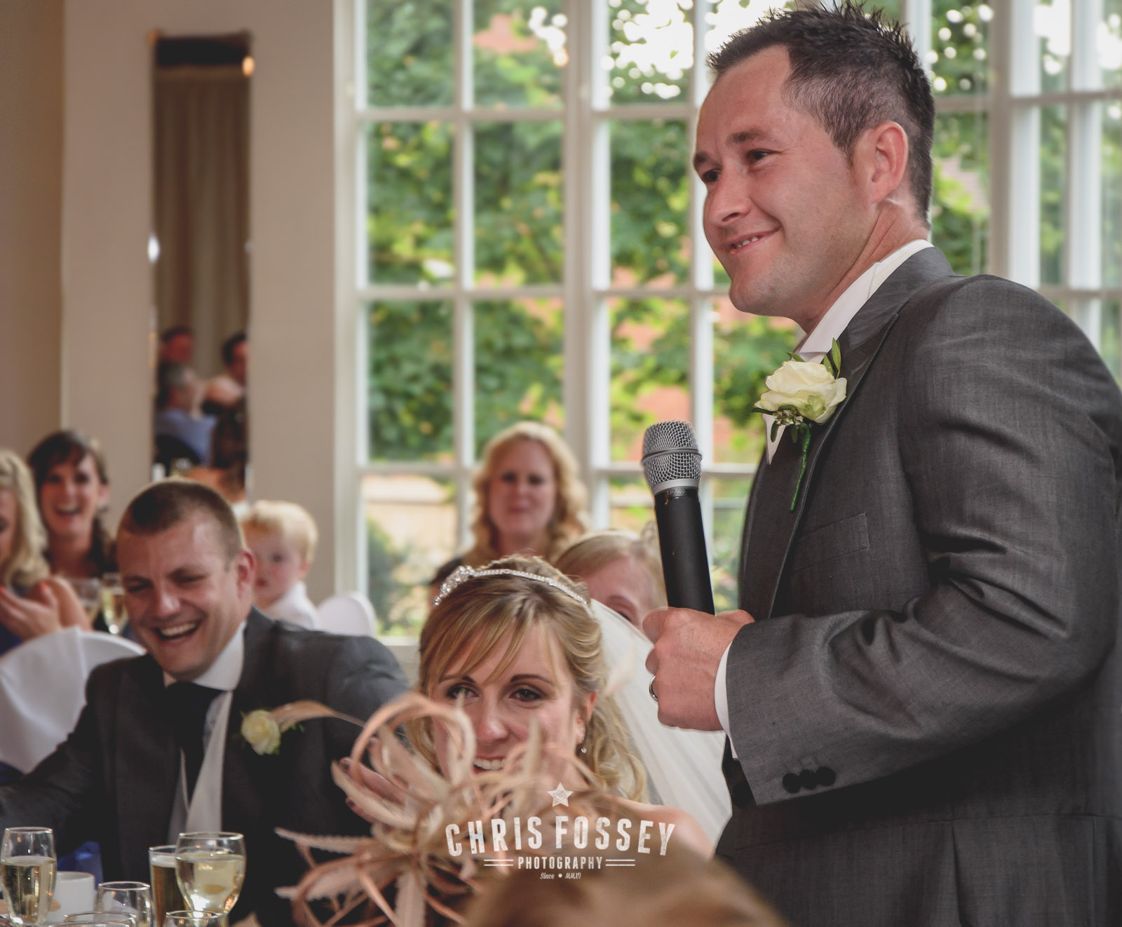 Warwick House Warwickshire Wedding Photography by Chris Fossey Photography