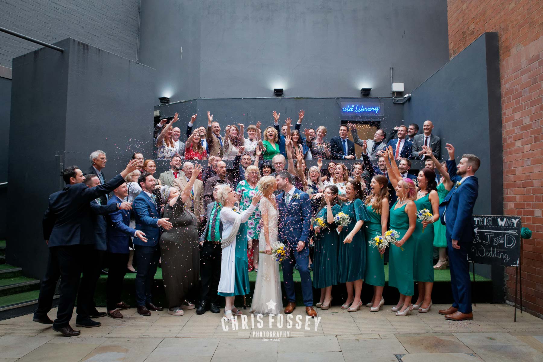 Wedding Photography The Old Library Digbeth Birmignham B9 4AT