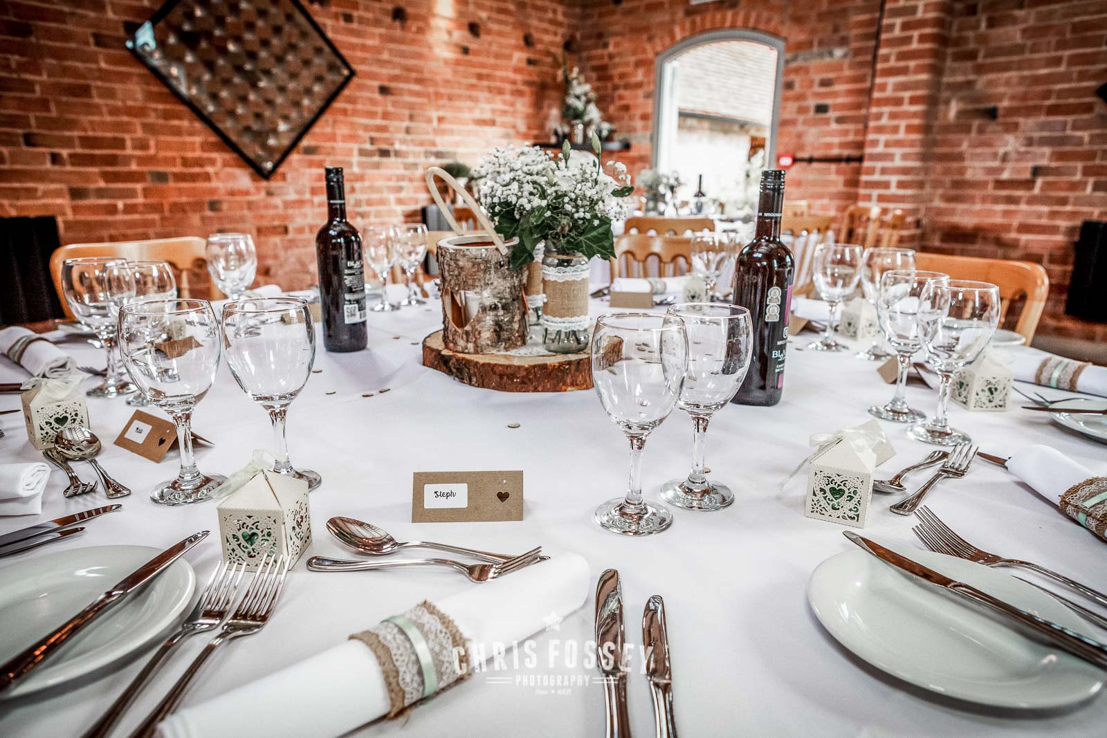 Swallows Nest Barn Wedding Photography Warwick by Wedding Photographer Chris Fossey Photography