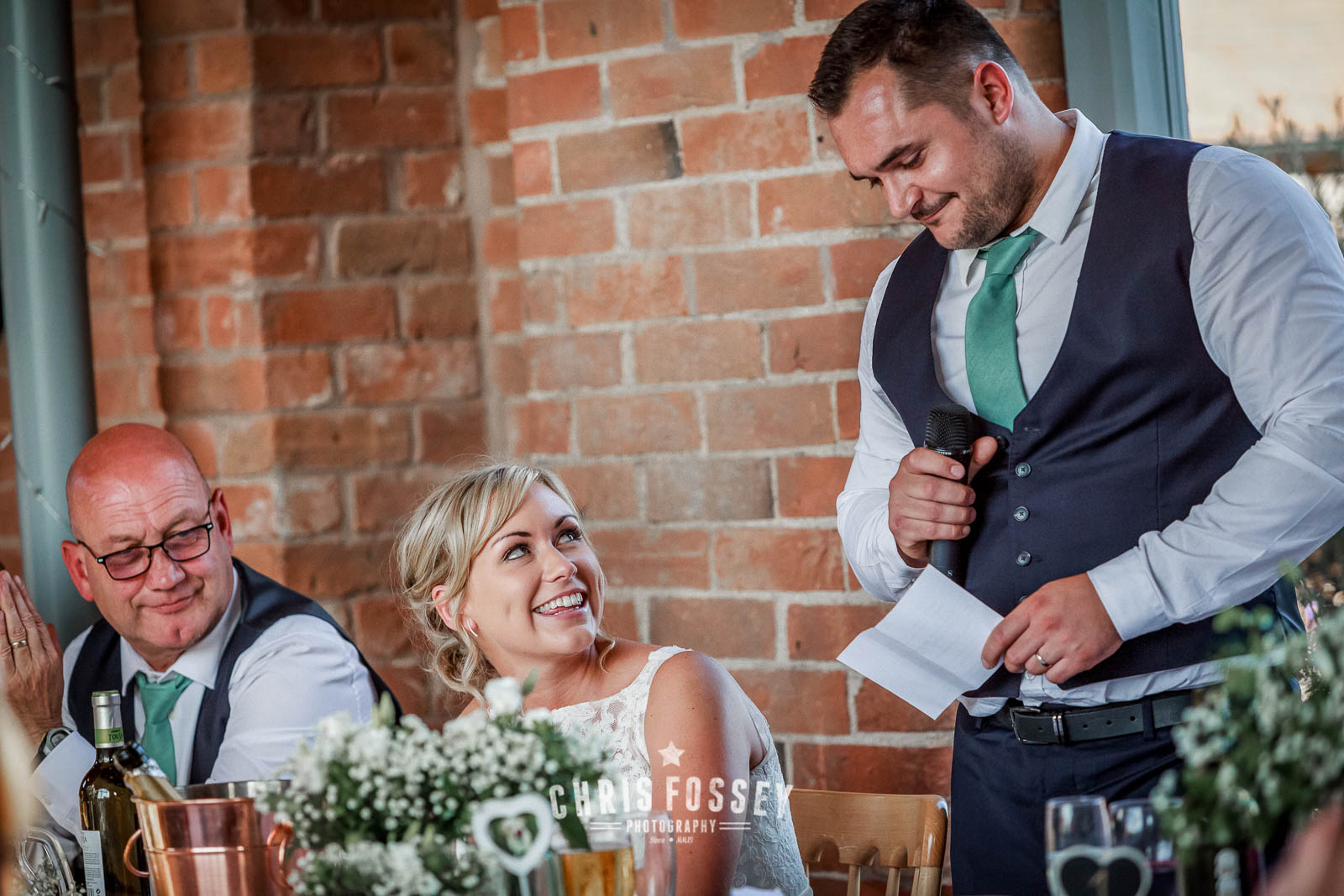 Swallows Nest Barn Wedding Photography Warwick by Wedding Photographer Chris Fossey Photography