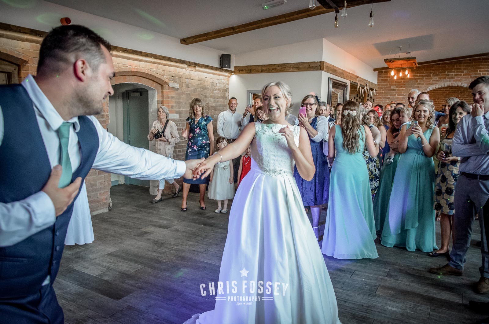 Swallows Nest Barn Wedding Photography Warwick by Wedding Photographer Chris Fossey Photography