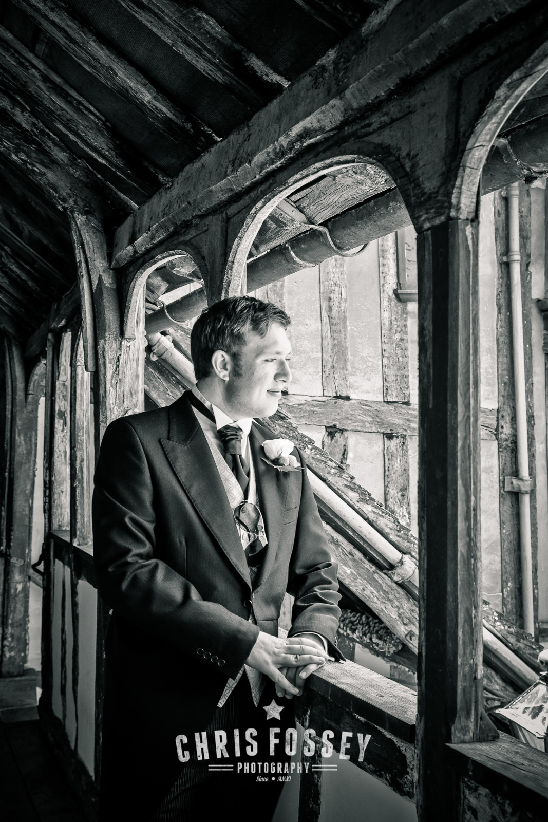 Warwickshire Wedding Photography Groom Birmingham Cotswold Gloucestershire Worcestershire Stratford-upon-Avon Chris Fossey Photographer Portfolio