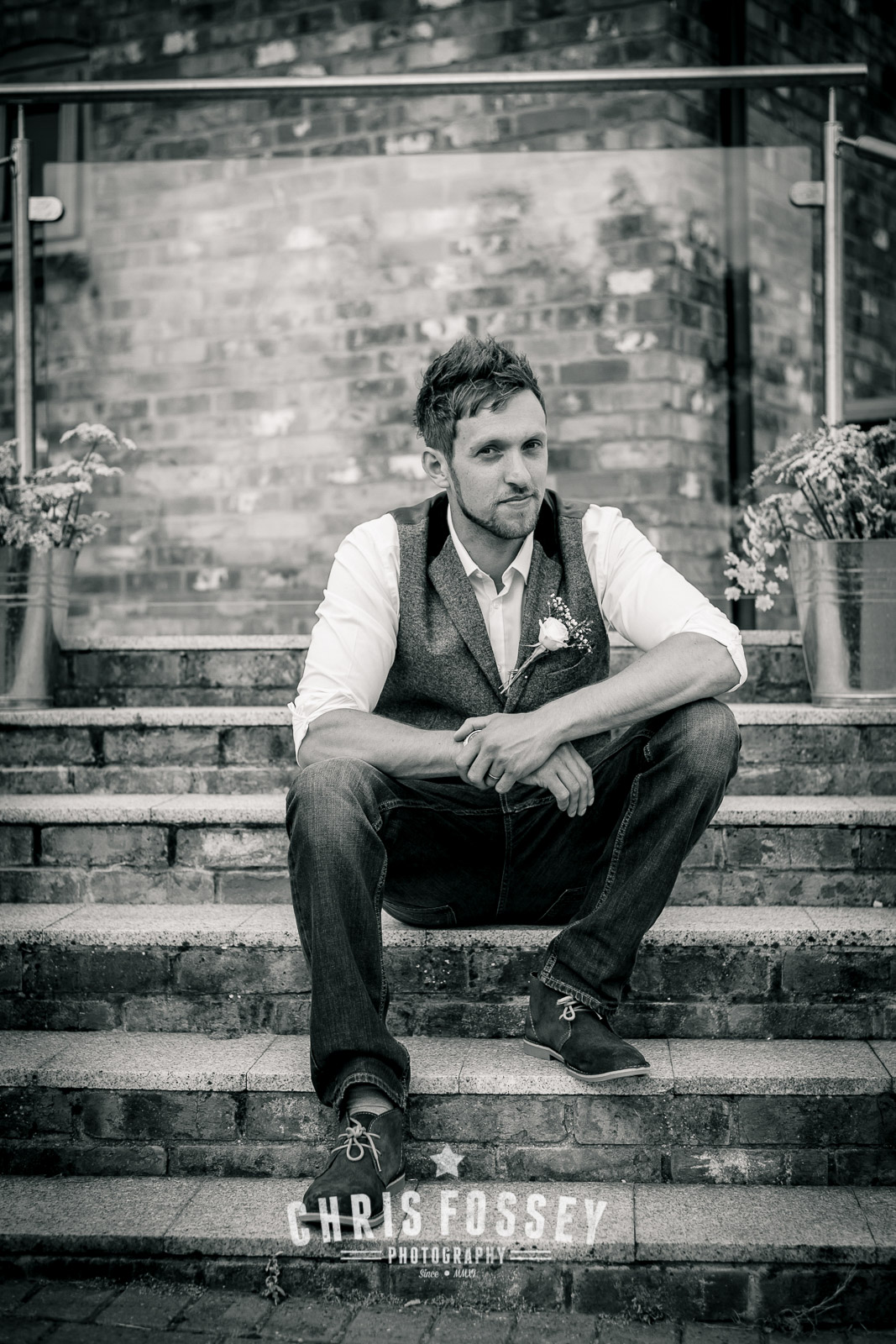 Warwickshire Wedding Photography Groom Birmingham Cotswold Gloucestershire Worcestershire Stratford-upon-Avon Chris Fossey Photographer Portfolio