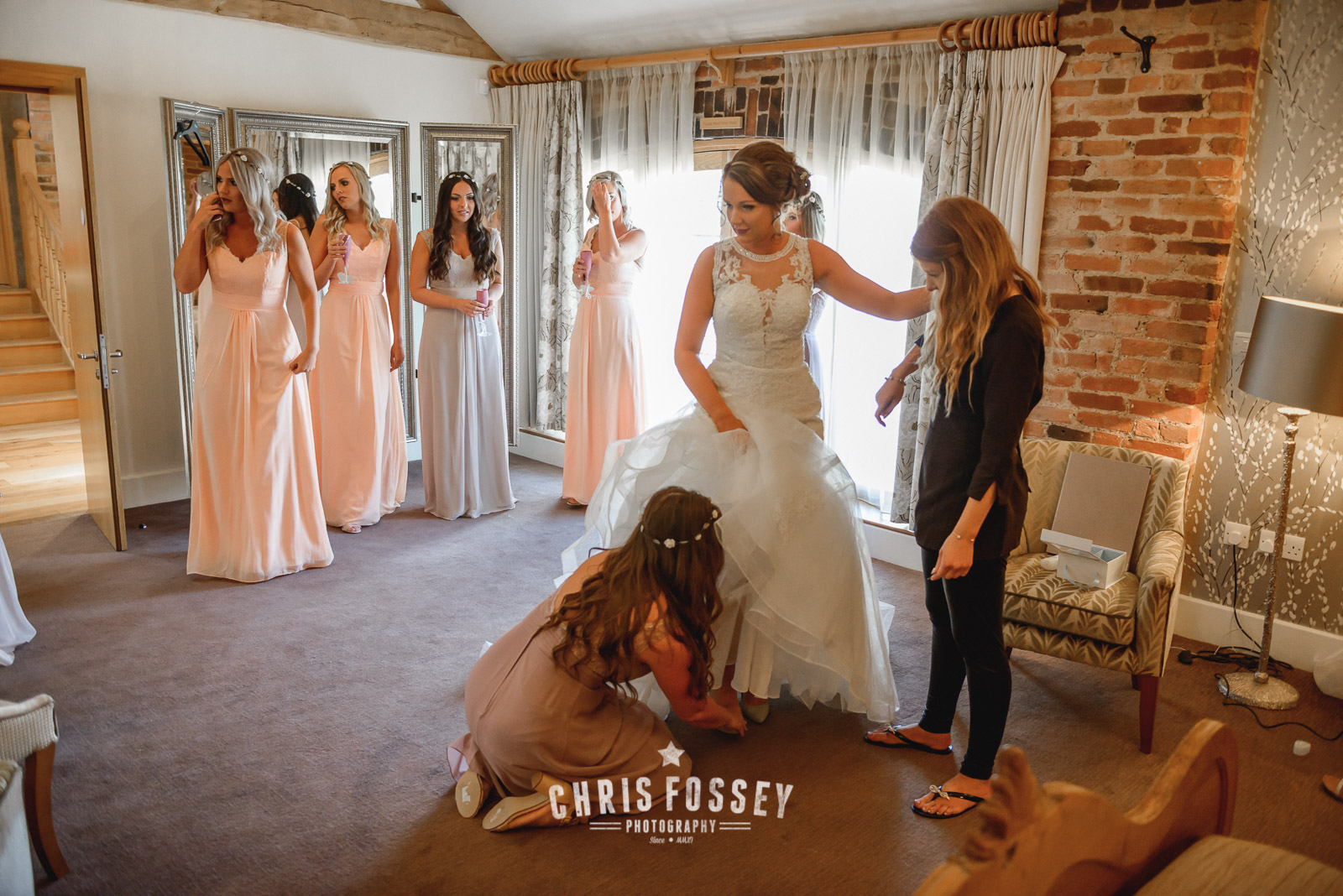 Wedding Photography Mythe Barn Pinwall Lane Atherstone Warwickshire by Chris Fossey Photography Photographer