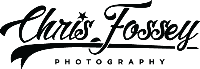 Chris Fossey Photography Logo Warwickshire Wedding Commercial Photographer Black
