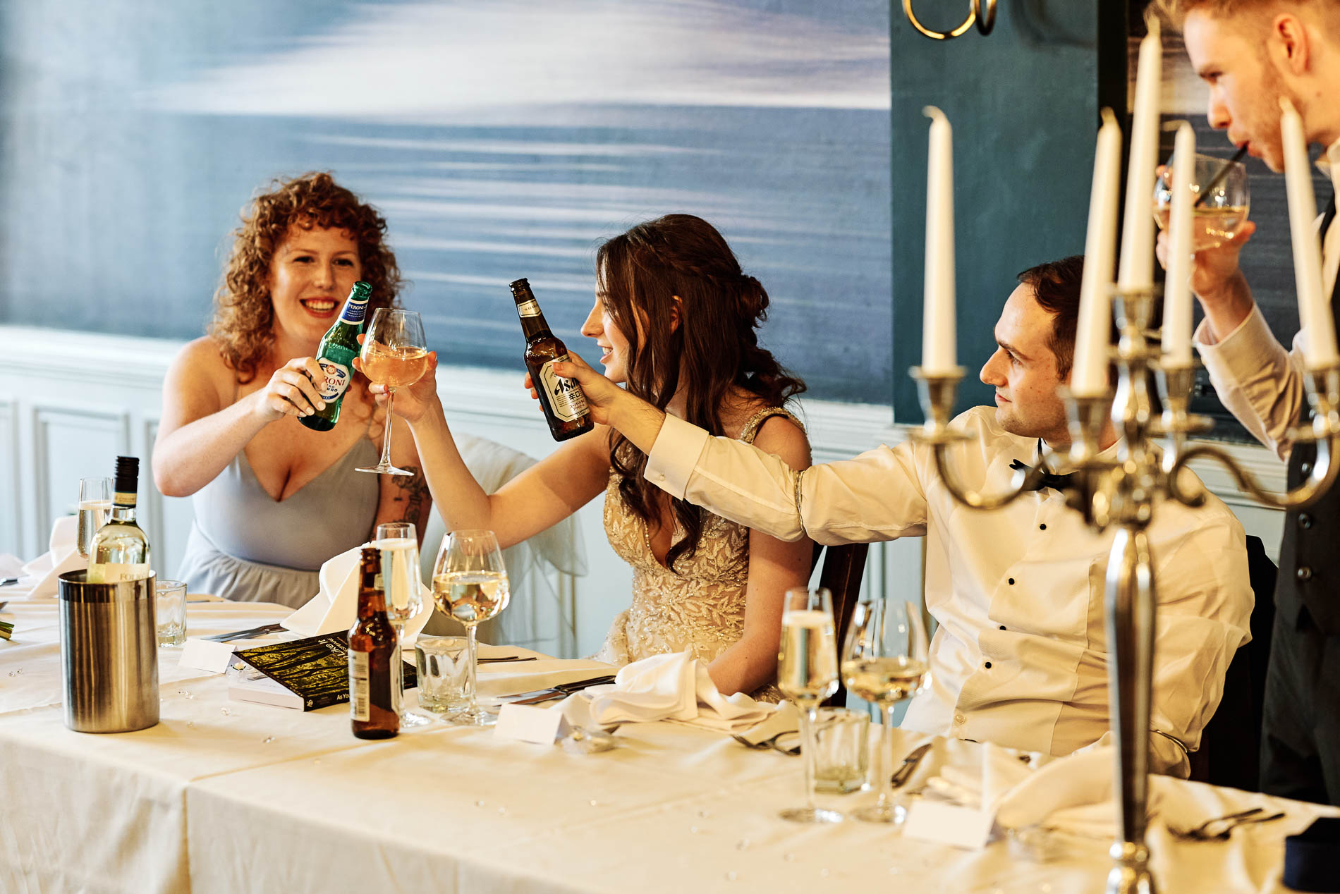 Henley Room Swan Hotel Wedding Photographer Stratford upon Avon Chris Fossey Photography