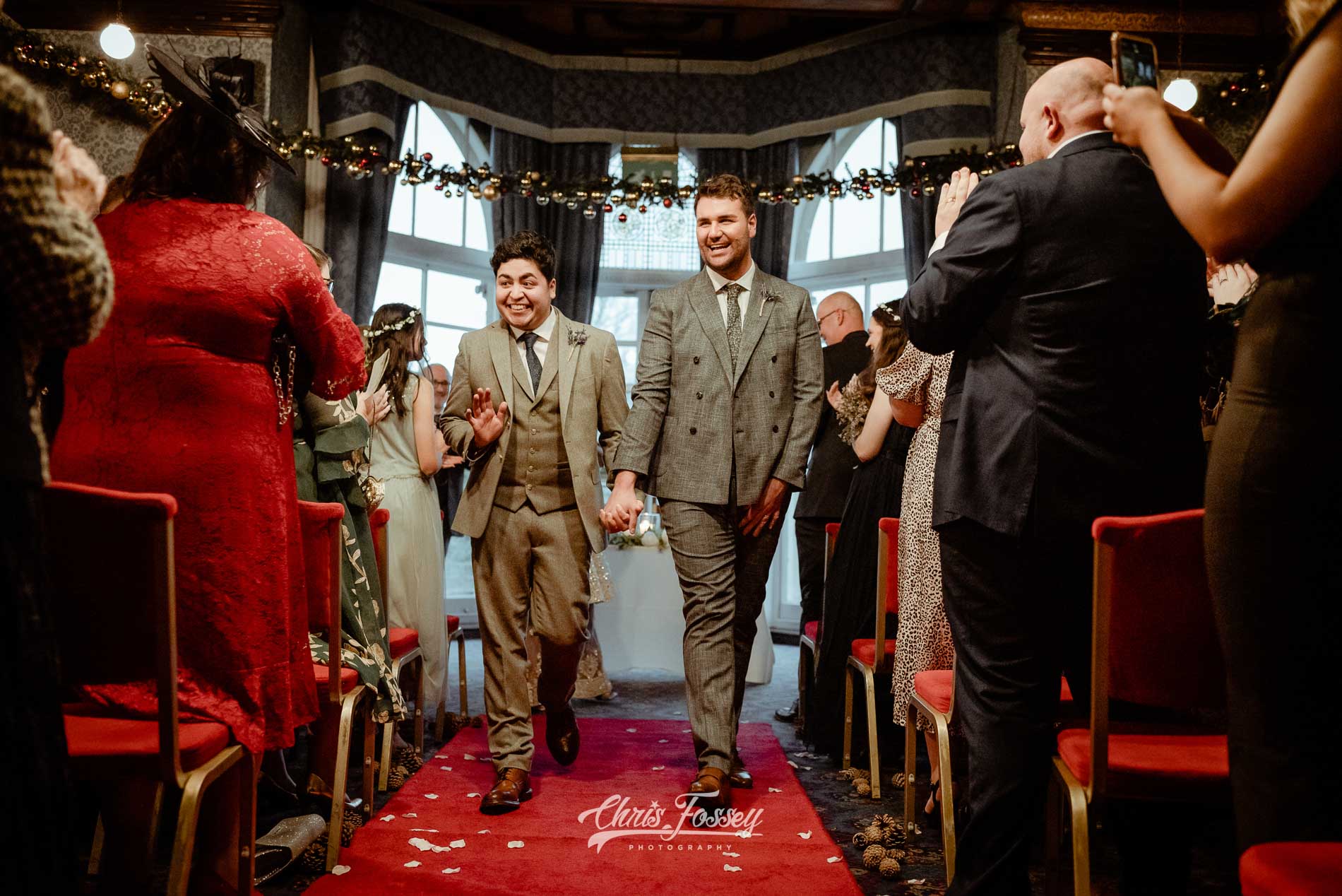 Highbury Hall Birmingham Same Sex Wedding Photographer West Midlands LGBTQ+ Photography KT