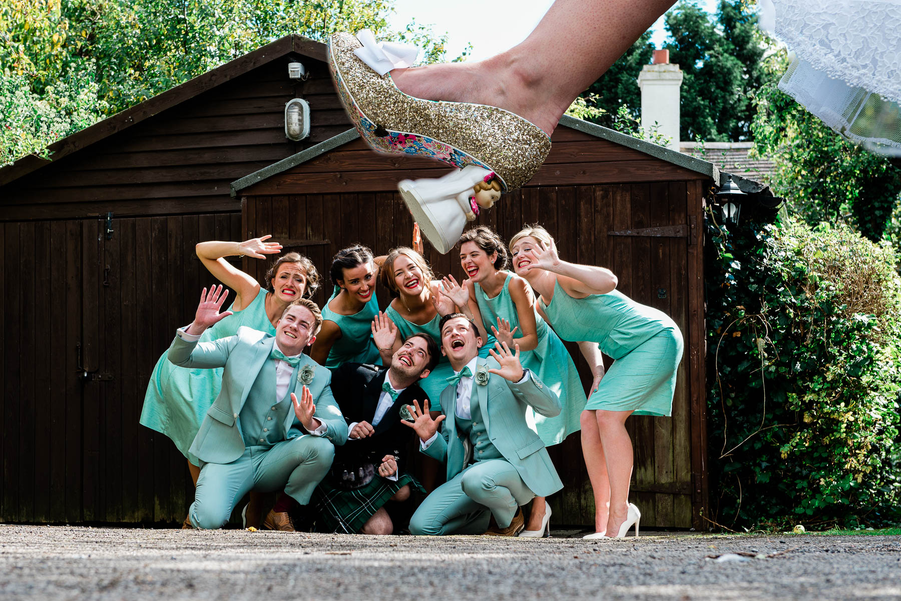 Fun Wedding Photography Staffordshire