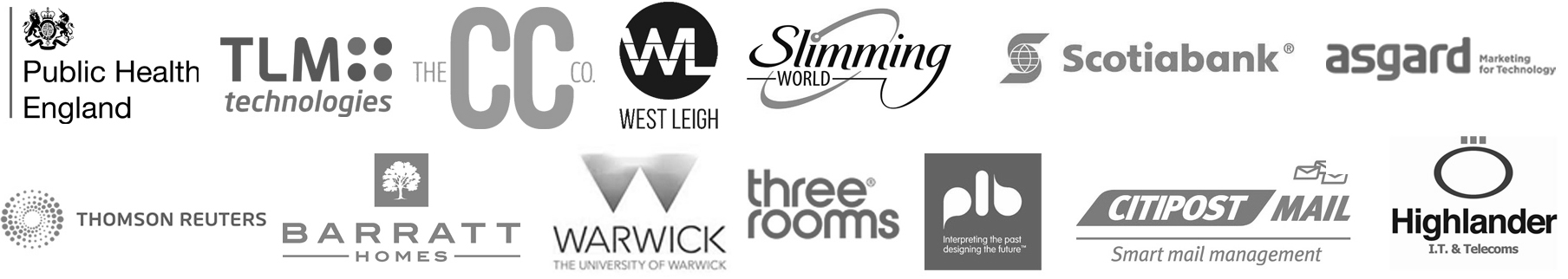 Chris Fossey Commercial Photographer Birmingham Warwickshire Midlands UK recent companies