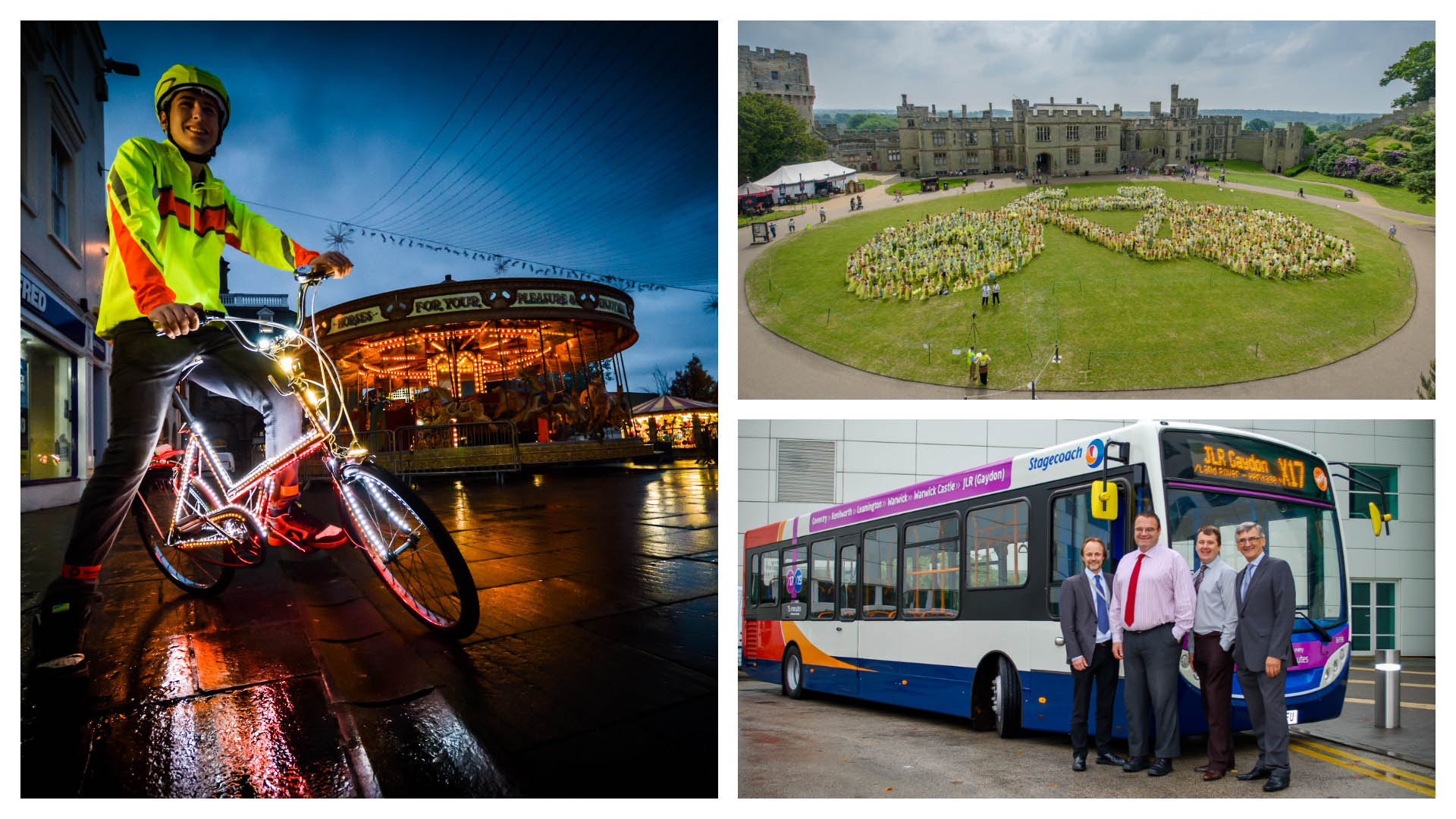 Warwickshire County Council Guiness World Record Bike Road Safety Event Photography