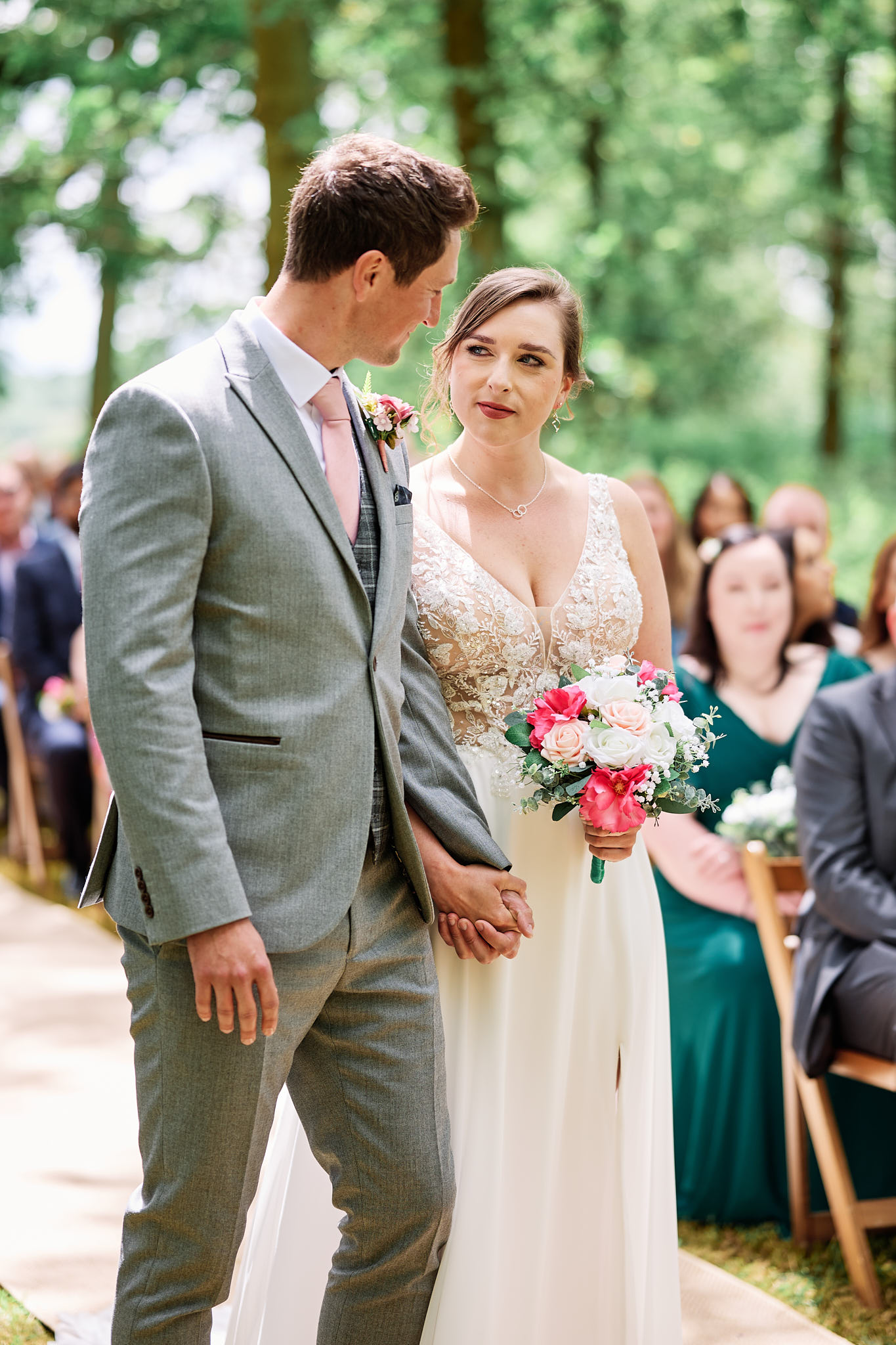 Swallows Nest Barn Wedding Photography LM
