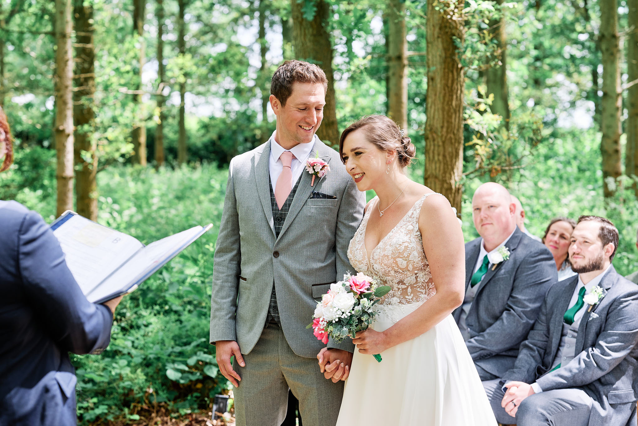 Swallows Nest Barn Wedding Photography LM