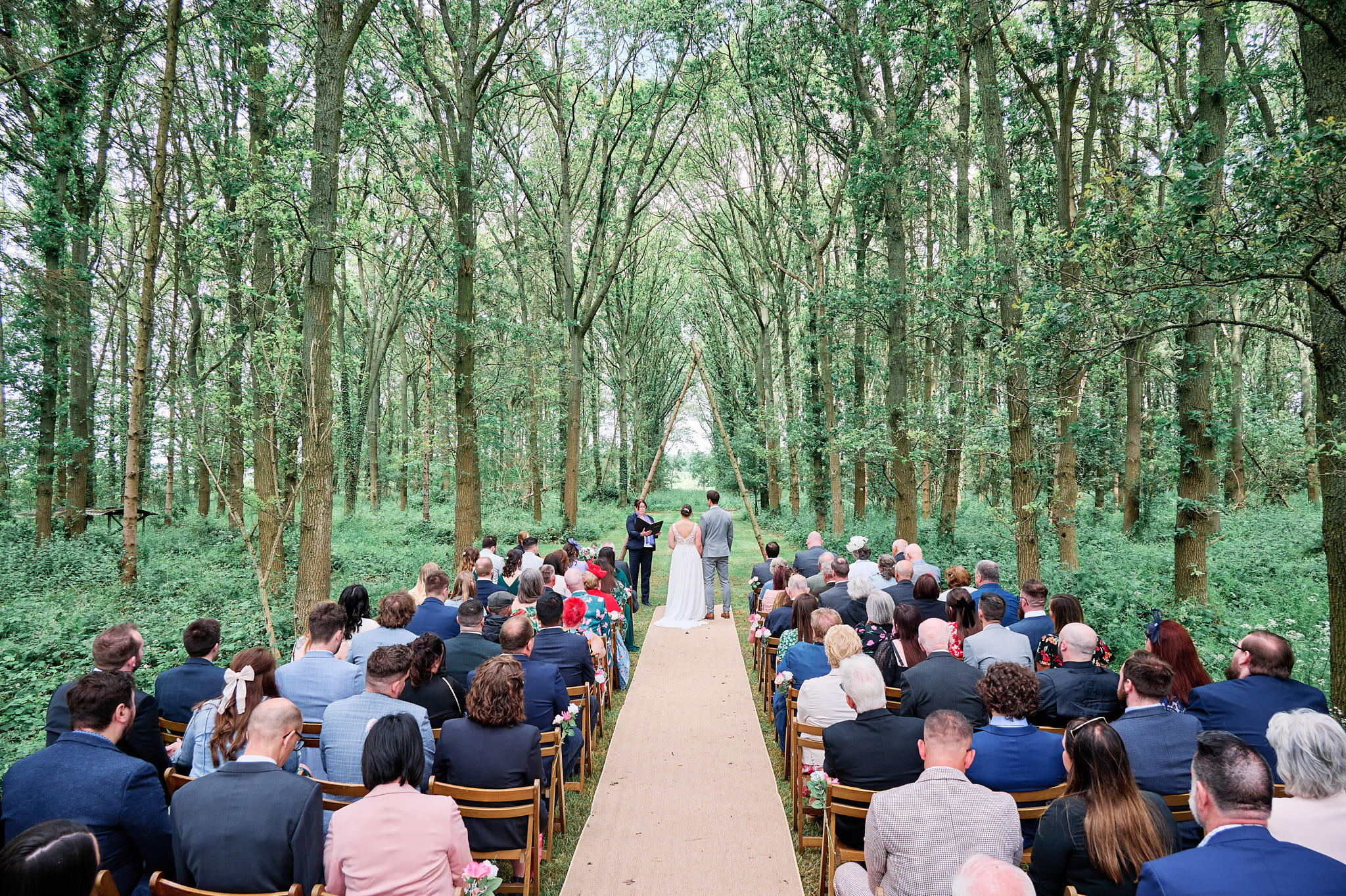 Swallows Nest Barn Wedding Photography LM