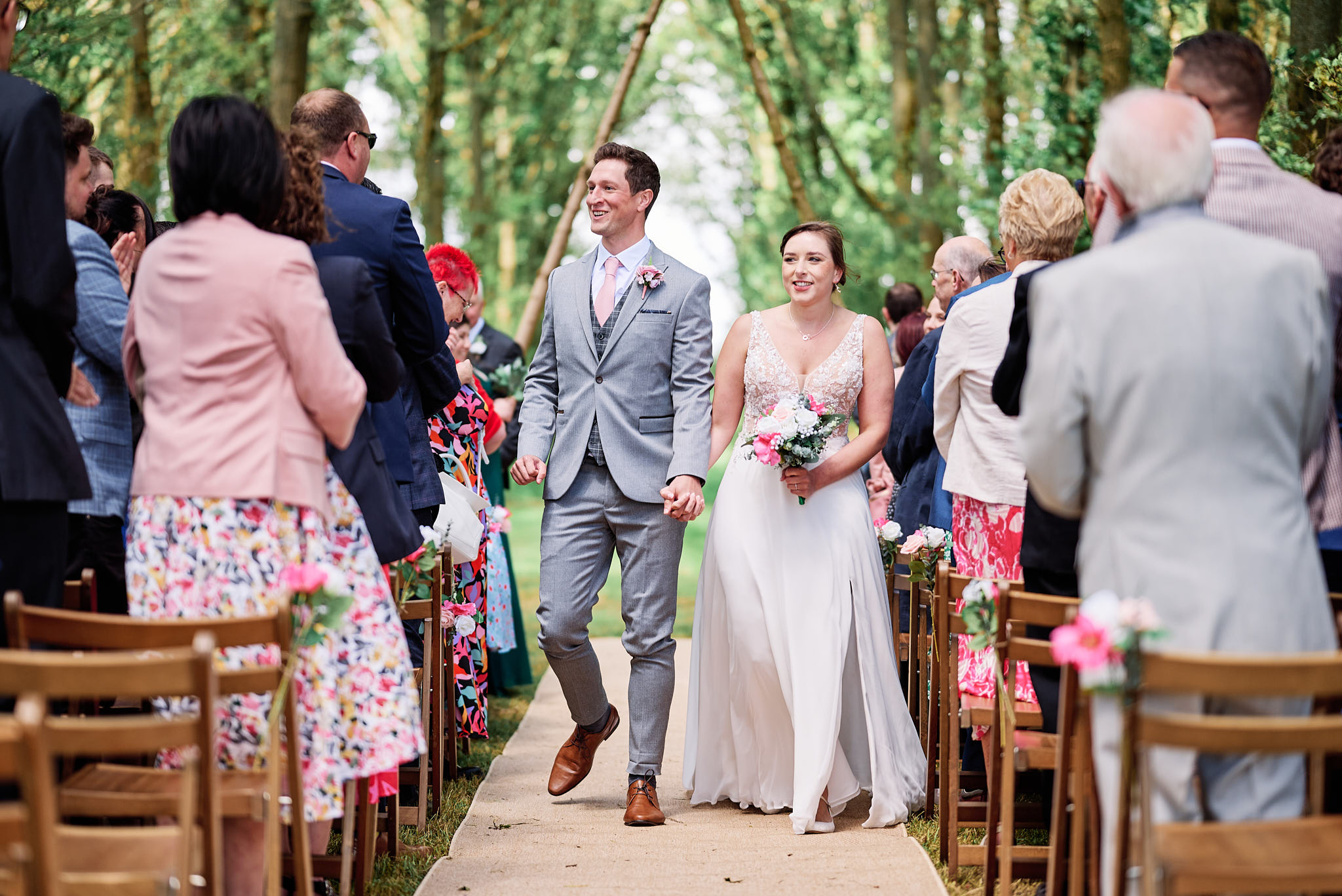 Swallows Nest Barn Wedding Photography LM