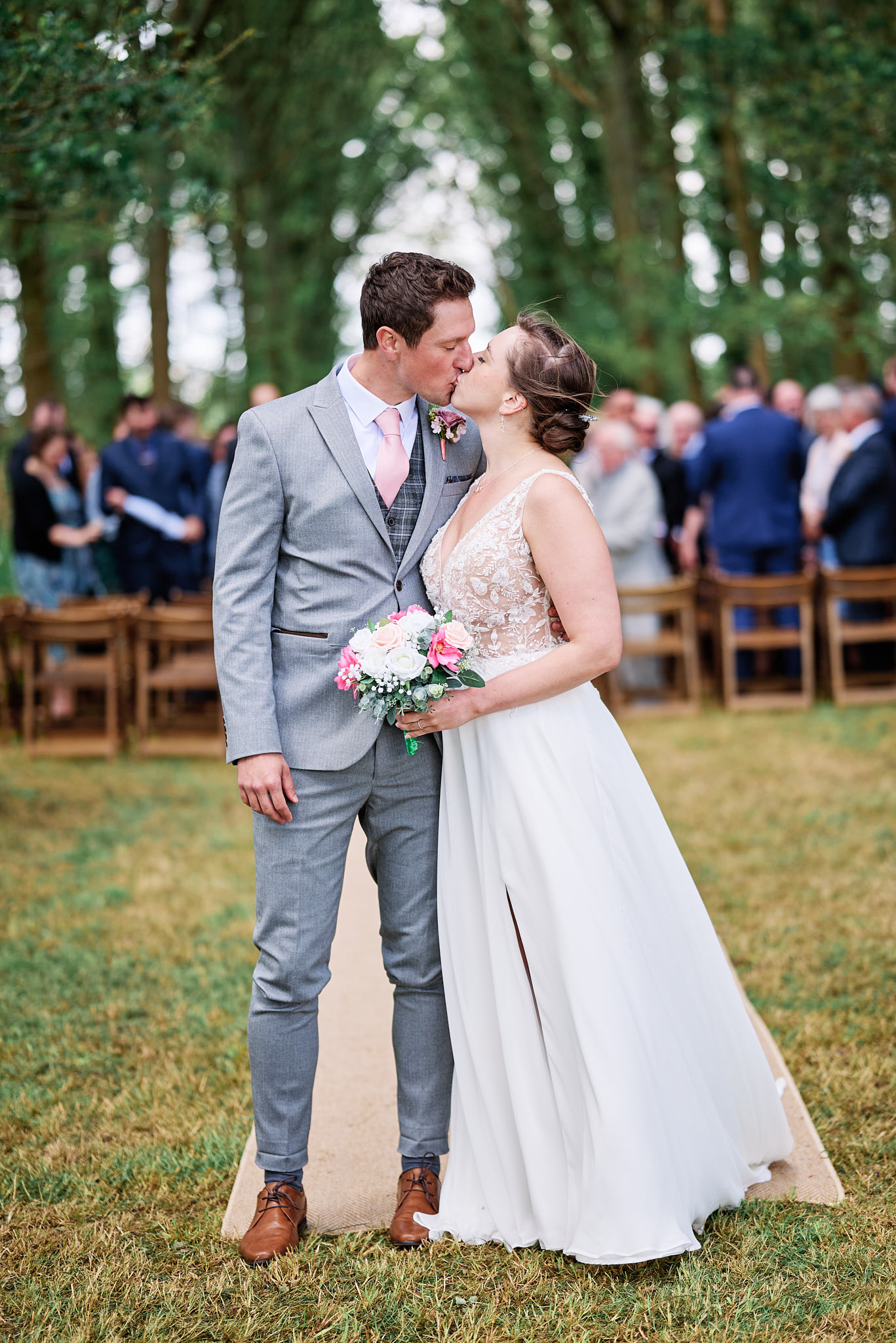 Swallows Nest Barn Wedding Photography LM