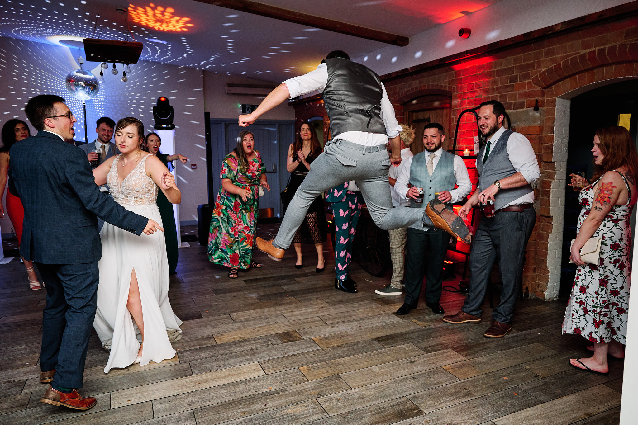 Swallows Nest Barn Wedding Photography LM