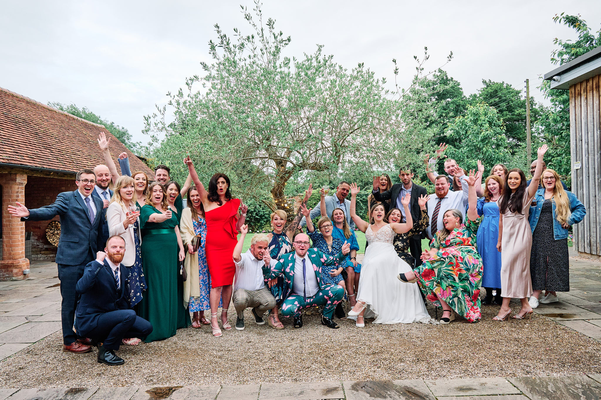 Swallows Nest Barn Wedding Photography LM