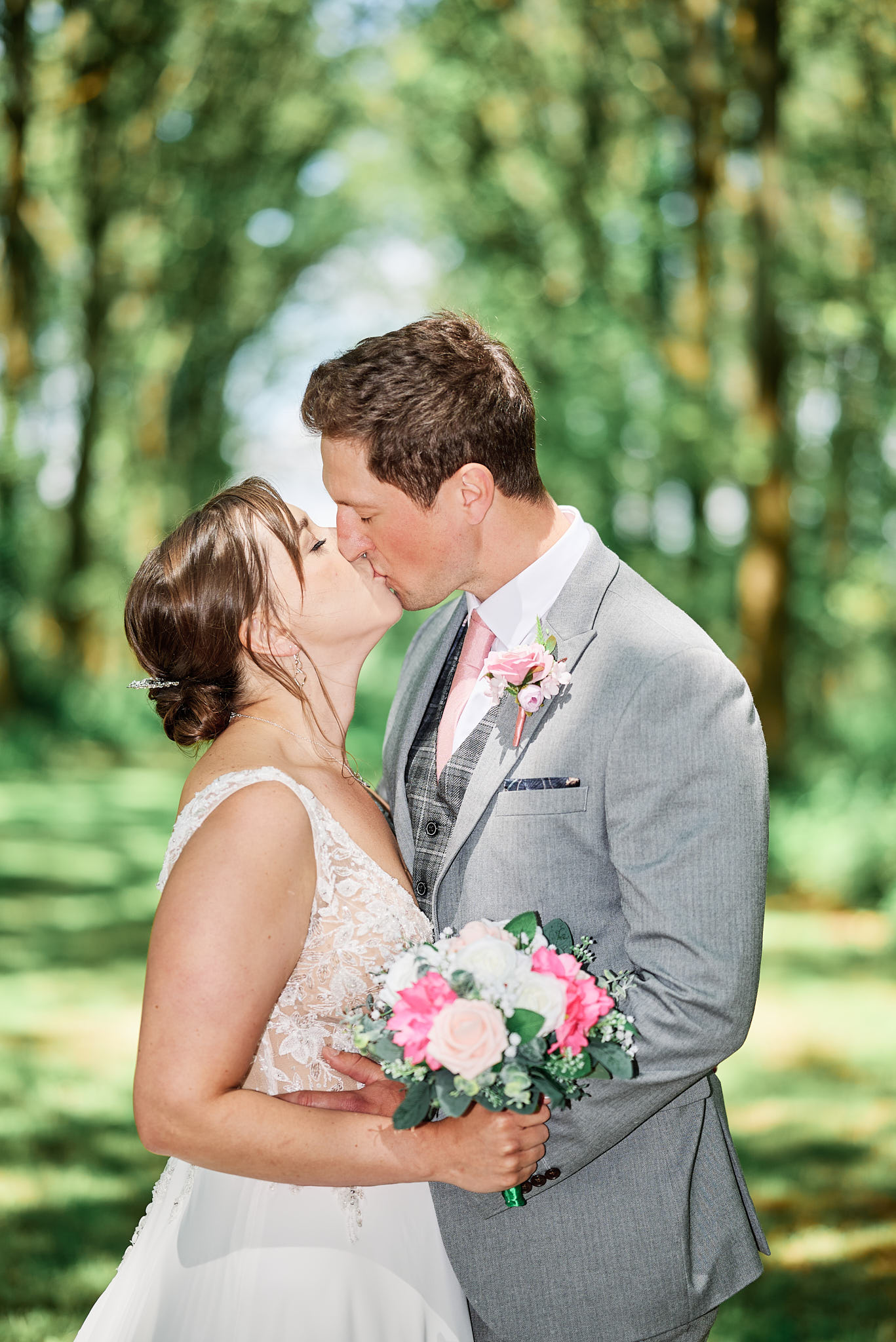 Swallows Nest Barn Wedding Photography LM