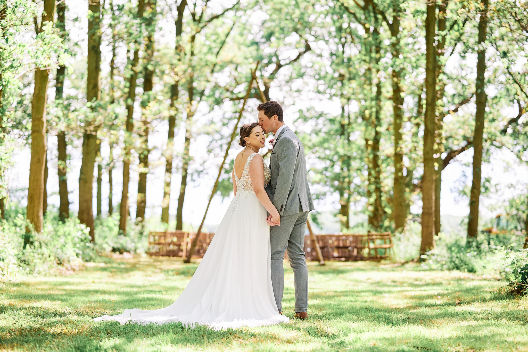 Swallows Nest Barn Wedding Photography LM