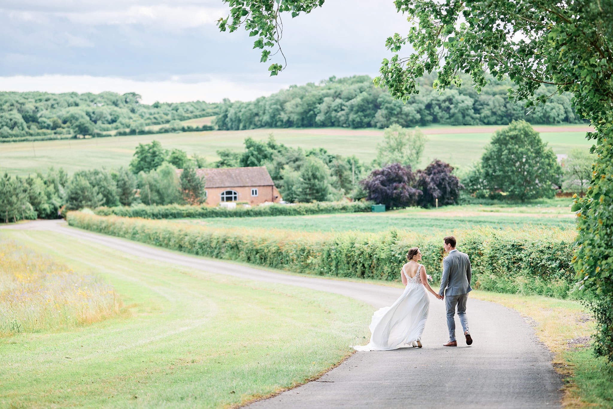 Swallows Nest Barn Wedding Photography LM