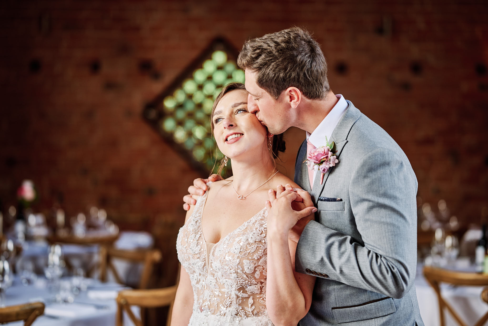 Swallows Nest Barn Wedding Photography LM