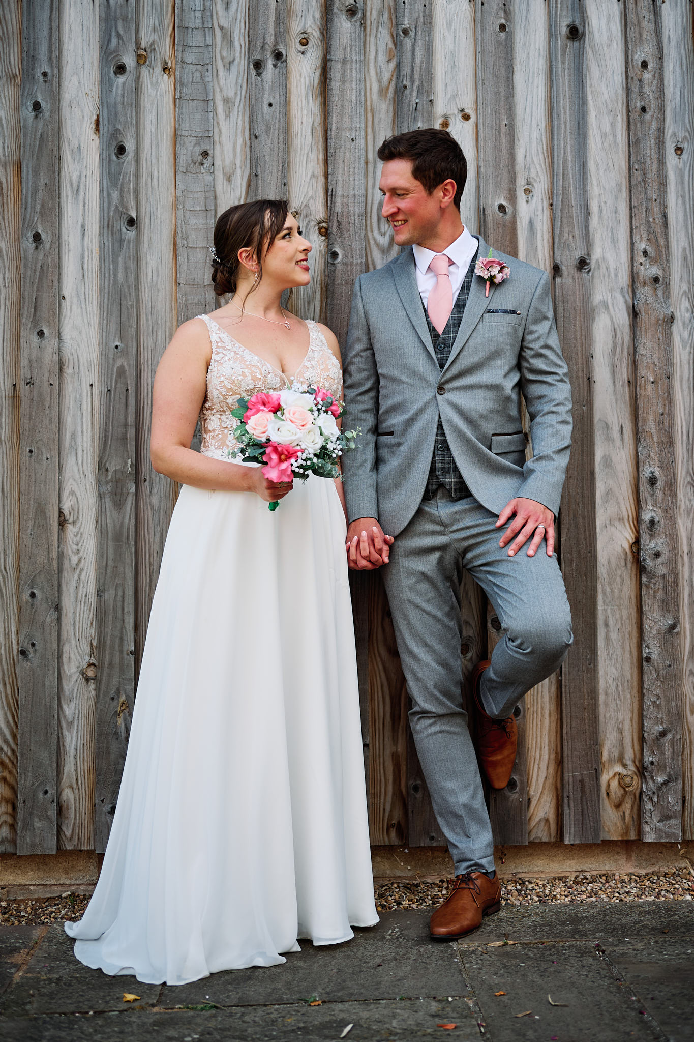 Swallows Nest Barn Wedding Photography LM