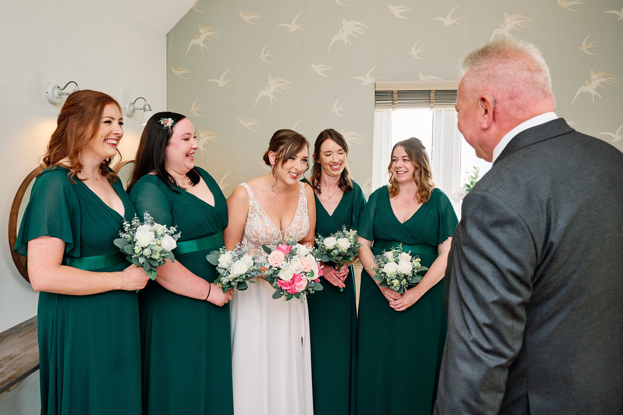 Swallows Nest Barn Wedding Photography LM