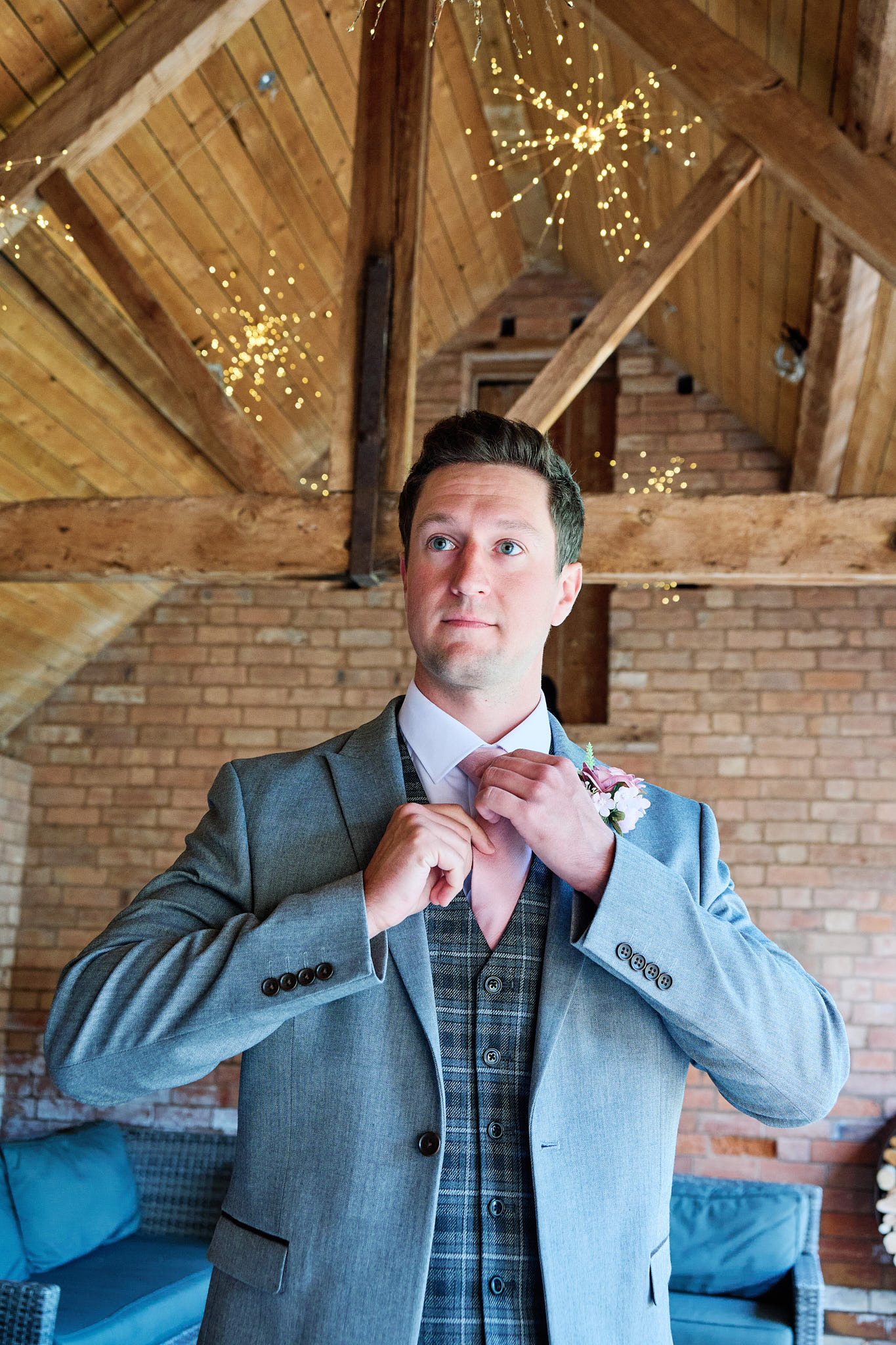 Swallows Nest Barn Wedding Photography LM