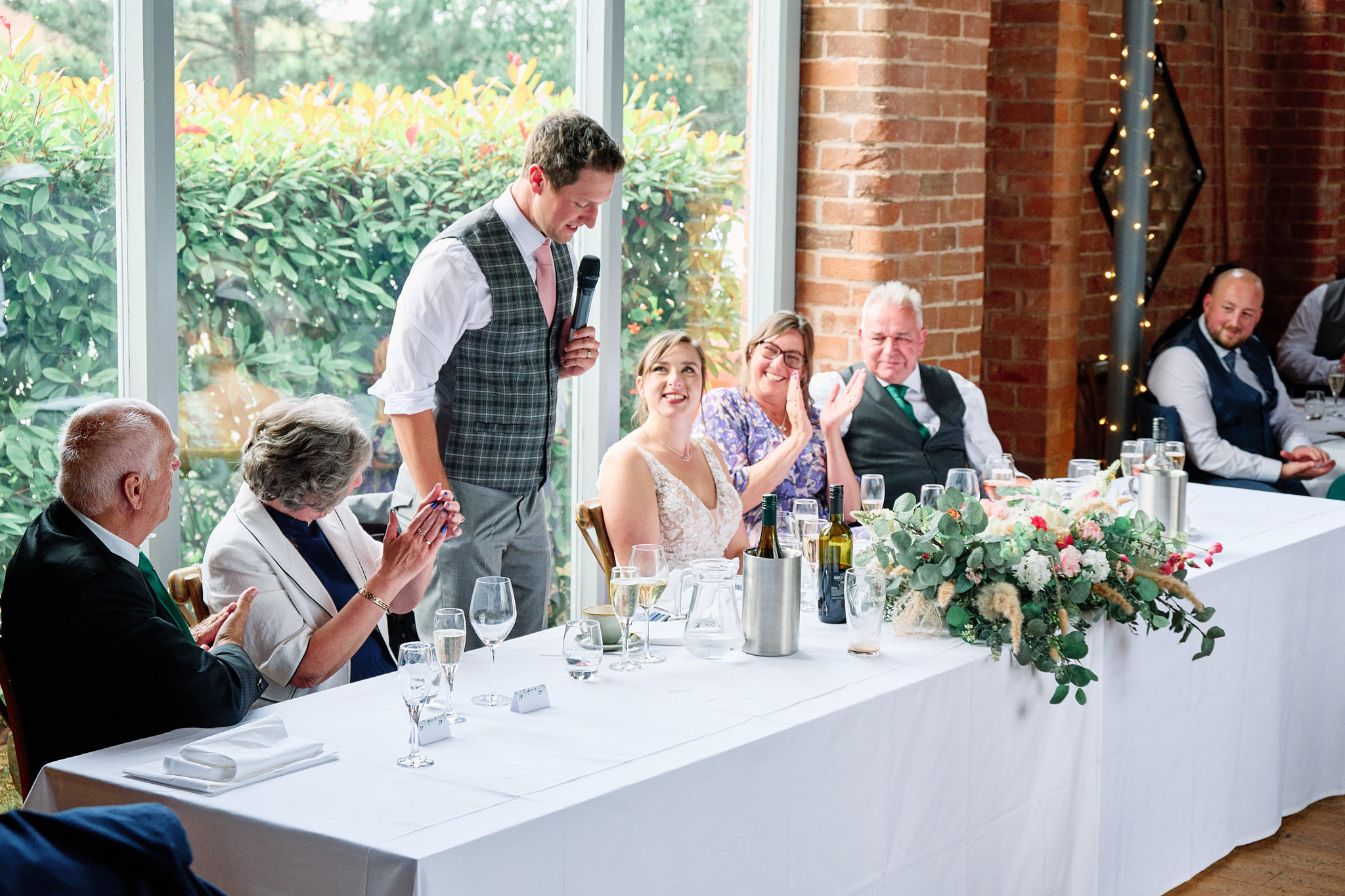 Swallows Nest Barn Wedding Photography LM
