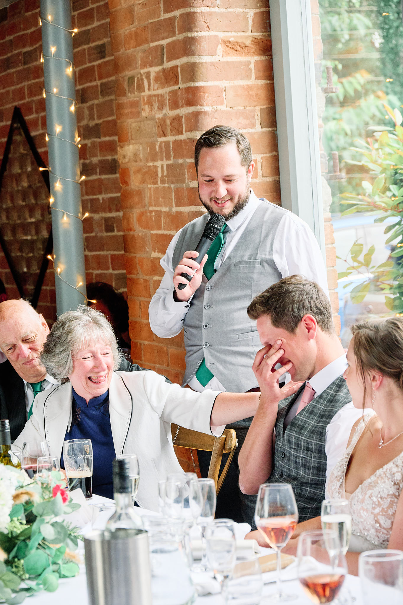 Swallows Nest Barn Wedding Photography LM