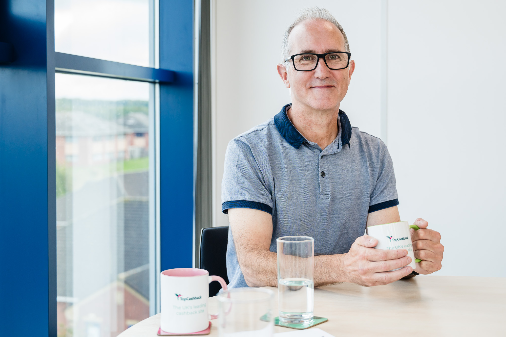 Business Headshot for Topcashback UK Midlands Photographer Chris Fossey Photography
