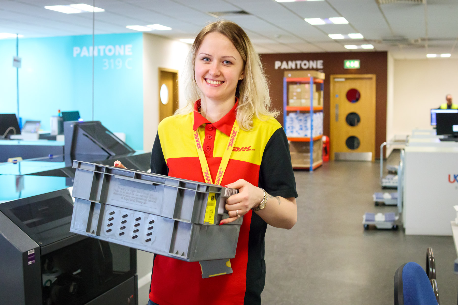 DHL Corporate Photoshoot Marketing Photographer UK Birmingham Coventry Warwickshire Chris Fossey Photography