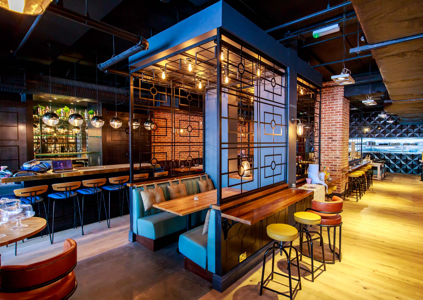 Refit Interior Design Restaurant Shoot Retail Photographer Chris Fossey Photography Birmingham UK Based